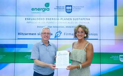 Mankomunitateak 120.000 euro jasoko ditu, "eskualdeko energia-eredua sendotzeko"