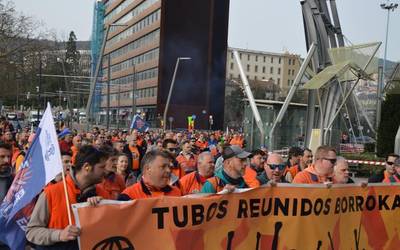 Hamar enpresa industrialek adierazi dute interesa Tubos Reunidosen