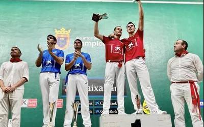 P. Etxeberriak eta Zabaletak ezin izan zuten San Fermin Trofeoa eskuratu