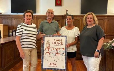 Maite Aldabaldetreku Fernandez debarrak diseinatutako kartela izango da 2026ko San Roke jaien irudia