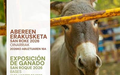 Amurriok San Roke 2026ko Abereen Erakusketarako eta Etxeko Produktuen Salmentarako izen-emateak ireki ditu