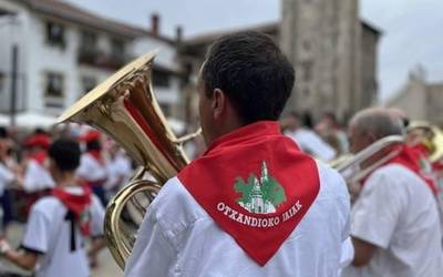 Otxandioko kale eta bazterretan jai giroa lehertuko da gaur