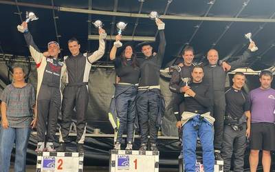Alberto Marcosek eta Garazi Beitiak nagusitasunez irabazi dute Eskoriatzako rallysprinta