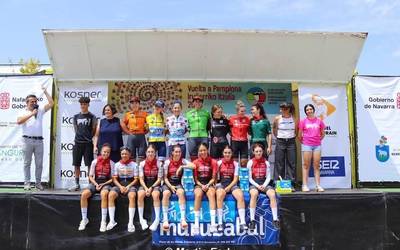 Ane Beltran de Heredia, Iruñeko Itzuliko podiumean