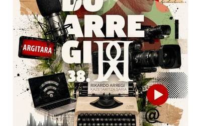 Martxan da XXXVIII. Rikardo Arregi Kazetaritza Saria