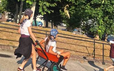 Eskorga proba ikusgarria