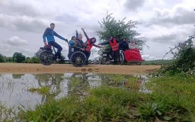 Pedalei eraginez aurpegian airea sentitzeko eskubidearen alde eginez
