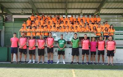 Erriberako Futbol Campusaren bigarren txanda ere bukatzear da Lesakan