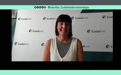 Miriam Ruiz: "Badakigu klima aldaketaren ondorioz bero-boladak maizago gertatuko direla eta luzeagoak izango direla"