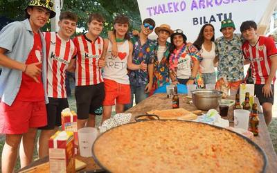 Paella txapelketarekin hasi dira giroa berotzen Aretan