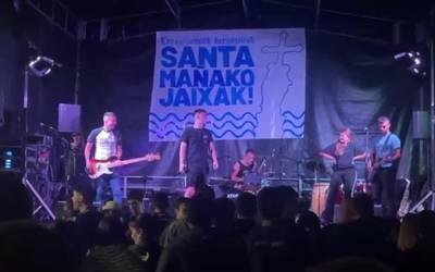 Nehor taldea Oñatiko santamaña jaietan