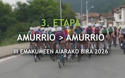 Emakumeen Aiarako Biraren hirugarren etapa, hemen ikusgai