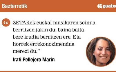 ZETAK, moldeak apurtzen