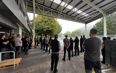 Minutu bateko isilunea gorde dute Rodisan, Piriniotan hil den Xabier Astigarraga lankidearen oroitzapenez