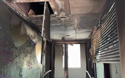 Bederatzi bizilagun artatu dituzte Arrasaten izandako sute batean kea arnasteagatik