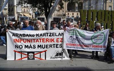 Zaballan preso zegoen pertsona bat hil dela ohartarazi du Salhaketak