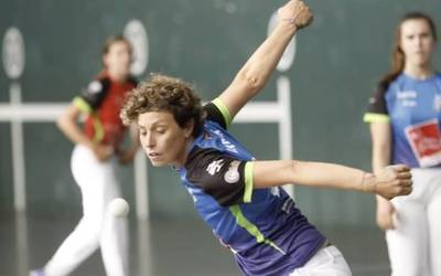 Pilota jaialdia antolatu dute Leitzako pestetan