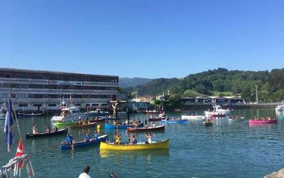 Bihar Oriora iritsiko dira Teink Trofeoa batel estropadako parte hartzaileak