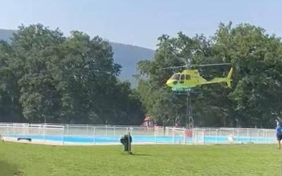 Intxusburu aldeko sutearekin, lasaitasun mezua