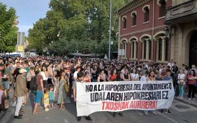 UPNk udalbatzaren gehiengoari entzungor egin dio eta ez ditu Lizarrako Txosnak baimendu