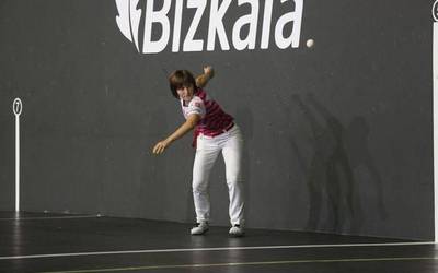 Goiuri Zabaleta Laboral Kutxa Kale Pilota Txapelketako txapelduna