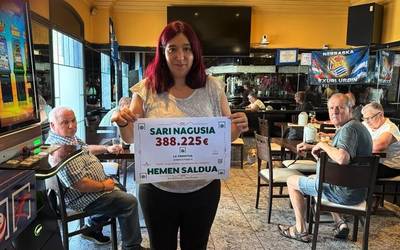'La Primitiva' zozketak 388.225 euro utzi ditu Arrasaten