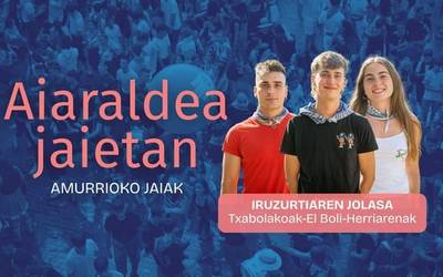 Nor da iruzurtia? Herriarenak, El Boli eta Txabolakoak kuadrillekin jolasean