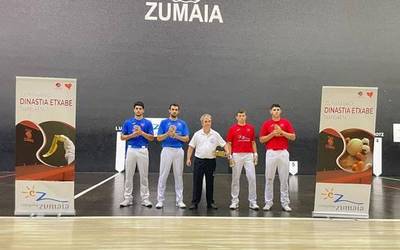 Maila handiko bi pilota partida ikusteko aukera izan dute Aitzurin
