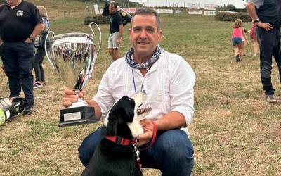 Javier Gastañaga irabazle Amaiurko Artzain Eguneko artzain-txakur txapelketan