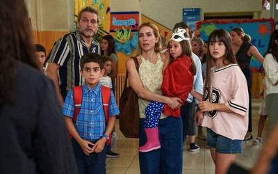'Tres de más' familia osoarentzako filma, gaurtik astelehenera Aita Marin
