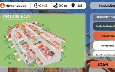 360° formatuko murgiltze-esperientzia Artziniegako ondarea ezagutzeko