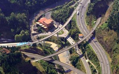 Maltzagako AP-1 eta AP-8 arteko lotunea itxiko dute gaur gauean, Behobiako noranzkoan