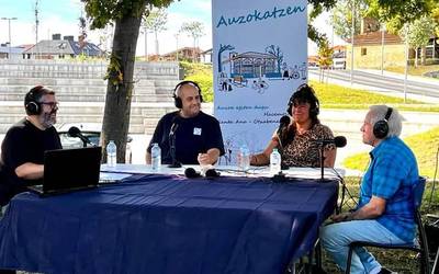 Berangoko Auzokatzen programaren bigarren podcasta grabatu dute