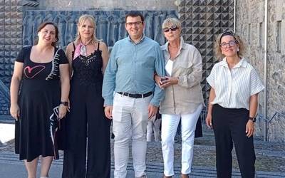 Arantzazurako erromesaldian hartu du parte Arrasateko EAJk