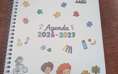 Amurrioko Udalak Lehen Hezkuntzako ikasleei eskola-agendak ematen laguntzen du