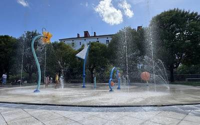 Arrasateko ur parkeak zabalik izango dira hilabete amaiera arte