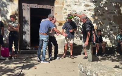 Sagardoa izan da protagonista asteburuan Elgetan eta Aramaion