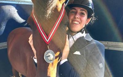 Arrietta Ruiz Goirik Euskadiko Hezte Klasikoko brontzezko domina eskuratu du Getxon