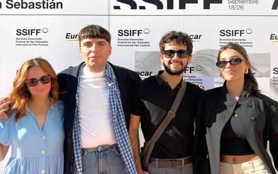 Uxue Derechok bizipen oso berezia izan du Zinemaldian