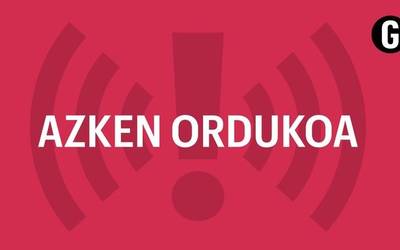 Istiluak egon ziren Oñatiko txosnagunean, atzo gauean
