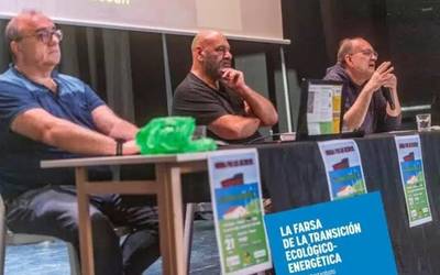 'La farsa de la transición ecológico-energética' liburua aurkeztuko dute Eibarren, gaur
