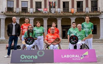 Laudion jokatuko da Euskal Pilota Egokituaren final handia, urriaren 12an