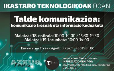 Talde komunikazioa lantzeko ikastaroa antolatu du Azkue Fundazioak