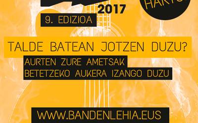 Azken egunak Banden Lehiako 9.edizioan parte hartzeko!