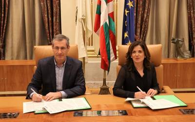 Gizarte bazterketa egoeran dauden pertsonen enplegagarritasuna hobetzeko protokoloa sinatuta
