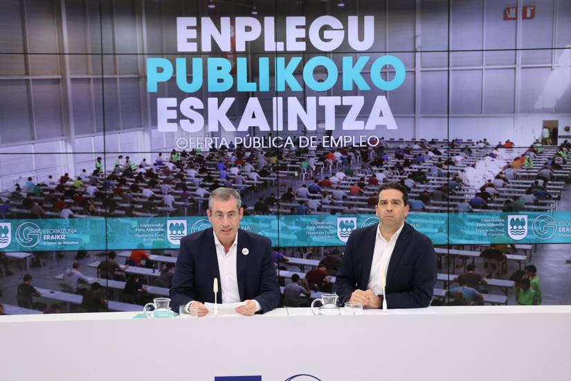 Enplegu publikoko 338 plaza eskainiko ditu Gipuzkoako Foru Aldundiak