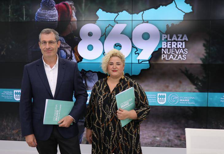 Foru Aldundiak 869 plaza sortuko ditu 2018-2021eko Gizarte Zerbitzuen Maparen baitan