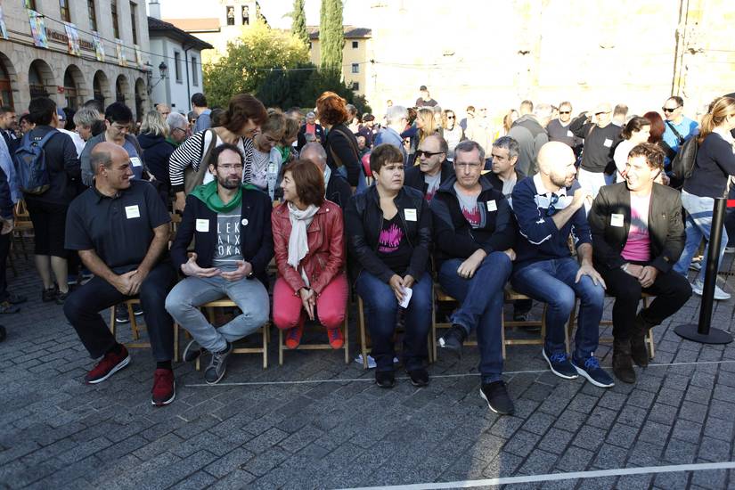 Hezkuntza sistemaren eraldaketaren erantzule direla ikastolak adierazi du Markel Olanok Kilometroak 2017an