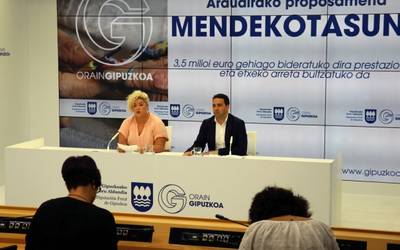 Mendekotasun prestazioetara 3,5 milioi gehiago bideratuko ditu Aldundiak