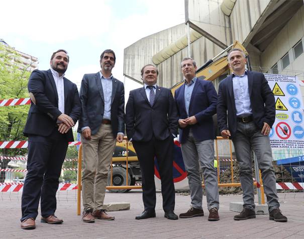 Anoeta estadioa berritzeko lanak hasi dituzte